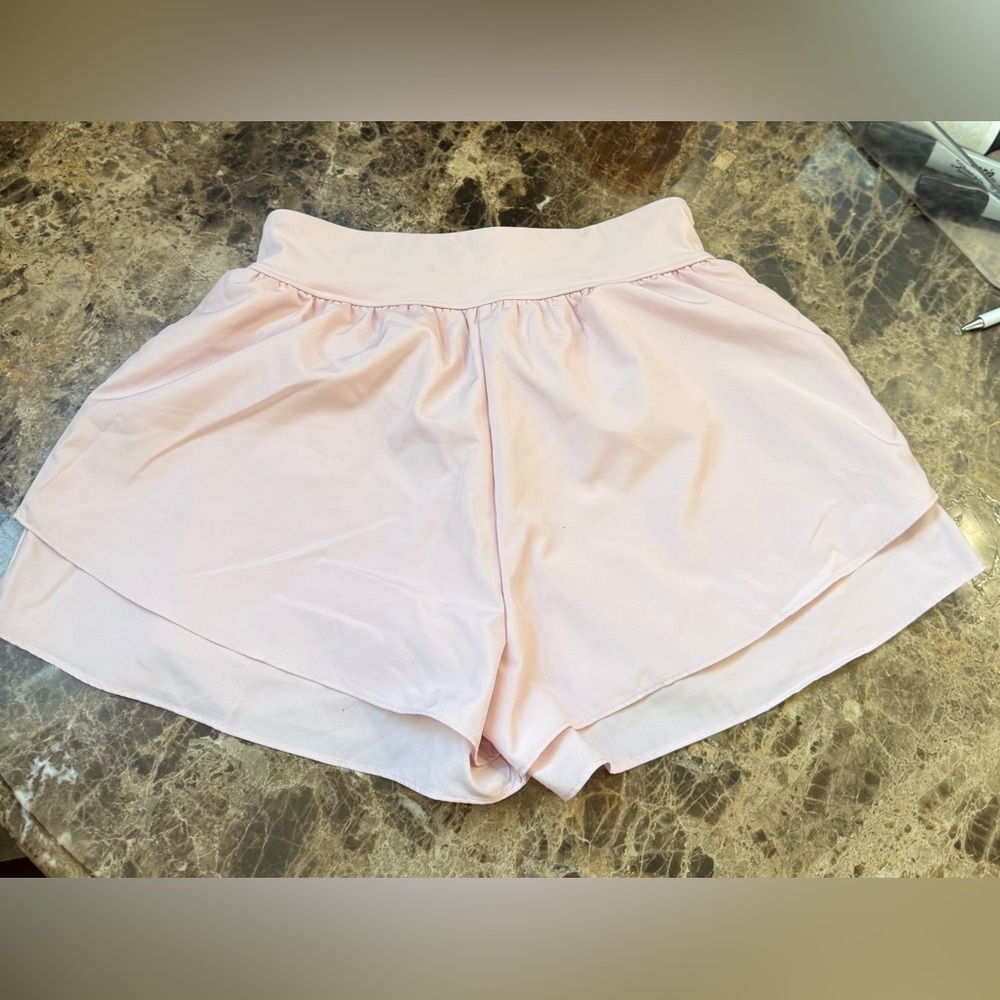 Abercrombie Fitch Pink Pleated Mini Skirt Preppy School Girl size 14-16 - Picture 3 of 9